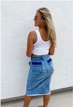 Load image into Gallery viewer, Courtney Denim Skirt