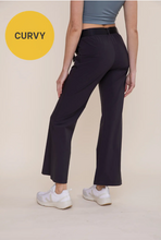 Load image into Gallery viewer, Brooklyn Belted High-Waist Flare (Curvy)