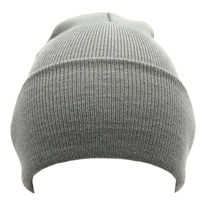 The Park Wholesale - Beanies Caps Toboggan Cuffed Soft Knit in Bulk Multi-Color Plain Blank Wholesale: Khaki