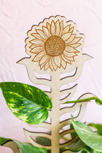 Load image into Gallery viewer, Sunflower Wooden Plant Trellis