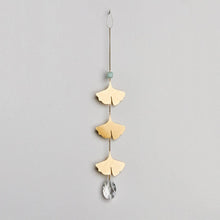 Load image into Gallery viewer, Suncatcher- Botanical Leaf/Amazonite