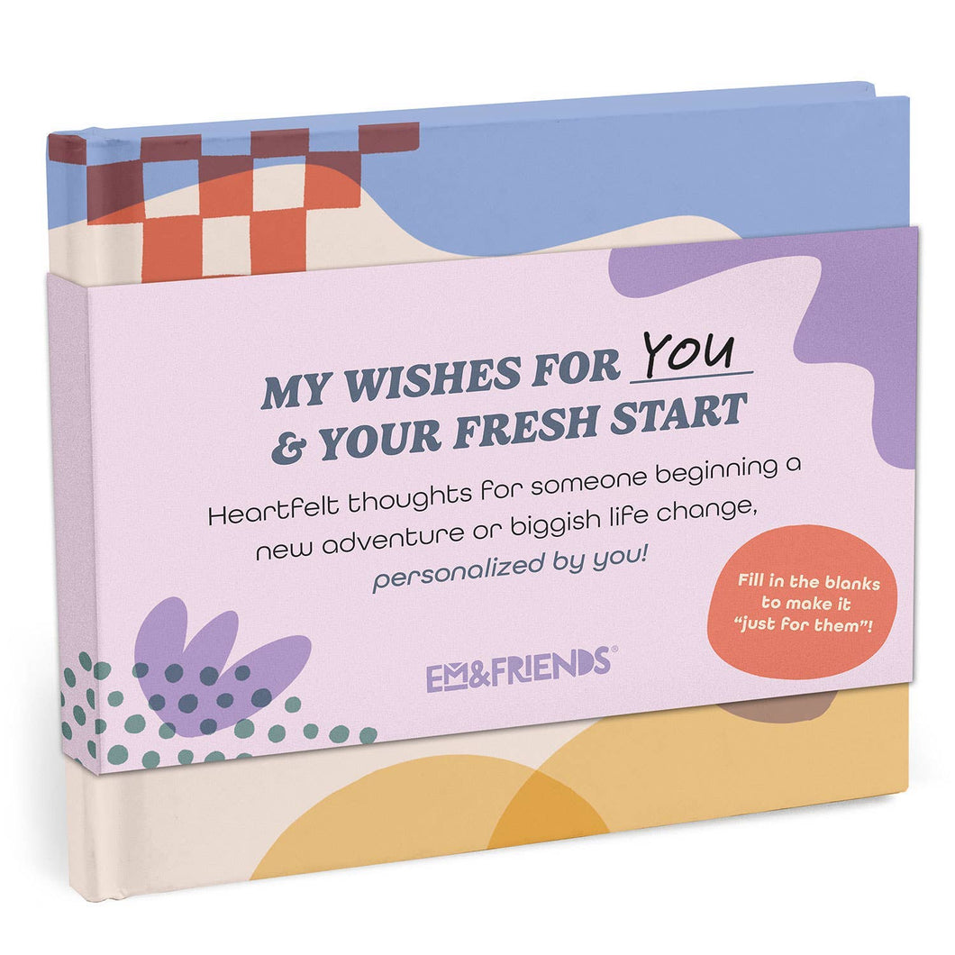 Knock Knock - My Wishes for Your Fresh Start Fill-in Books