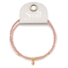 Load image into Gallery viewer, Tonal Chromacolor Miyuki Bracelet Trio - Blush/Gold