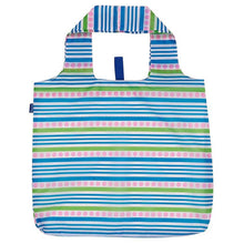 Load image into Gallery viewer, PICKLEBALL STRIPE blu Bag Reusable Shopper Tote