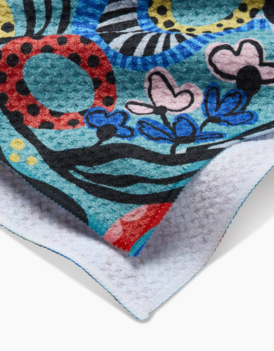 Geometry - Abstract Dreams Tea Towel