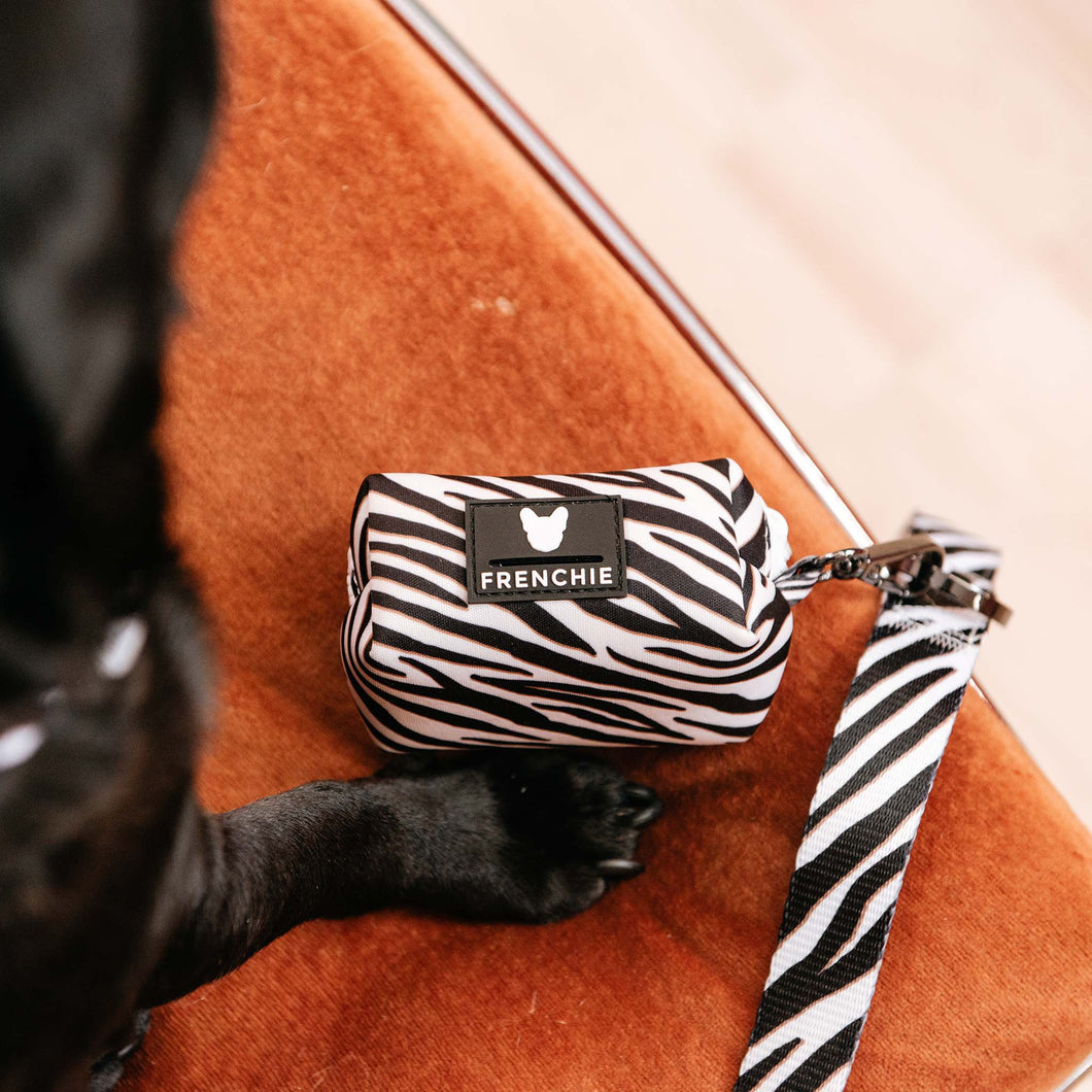 Poo Bag Holder - Zebra