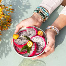 Load image into Gallery viewer, Intermix Stone Stacking Bracelet - African Turquoise