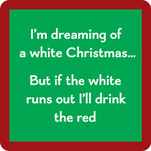 Load image into Gallery viewer, COASTER: XMAS Drink Red