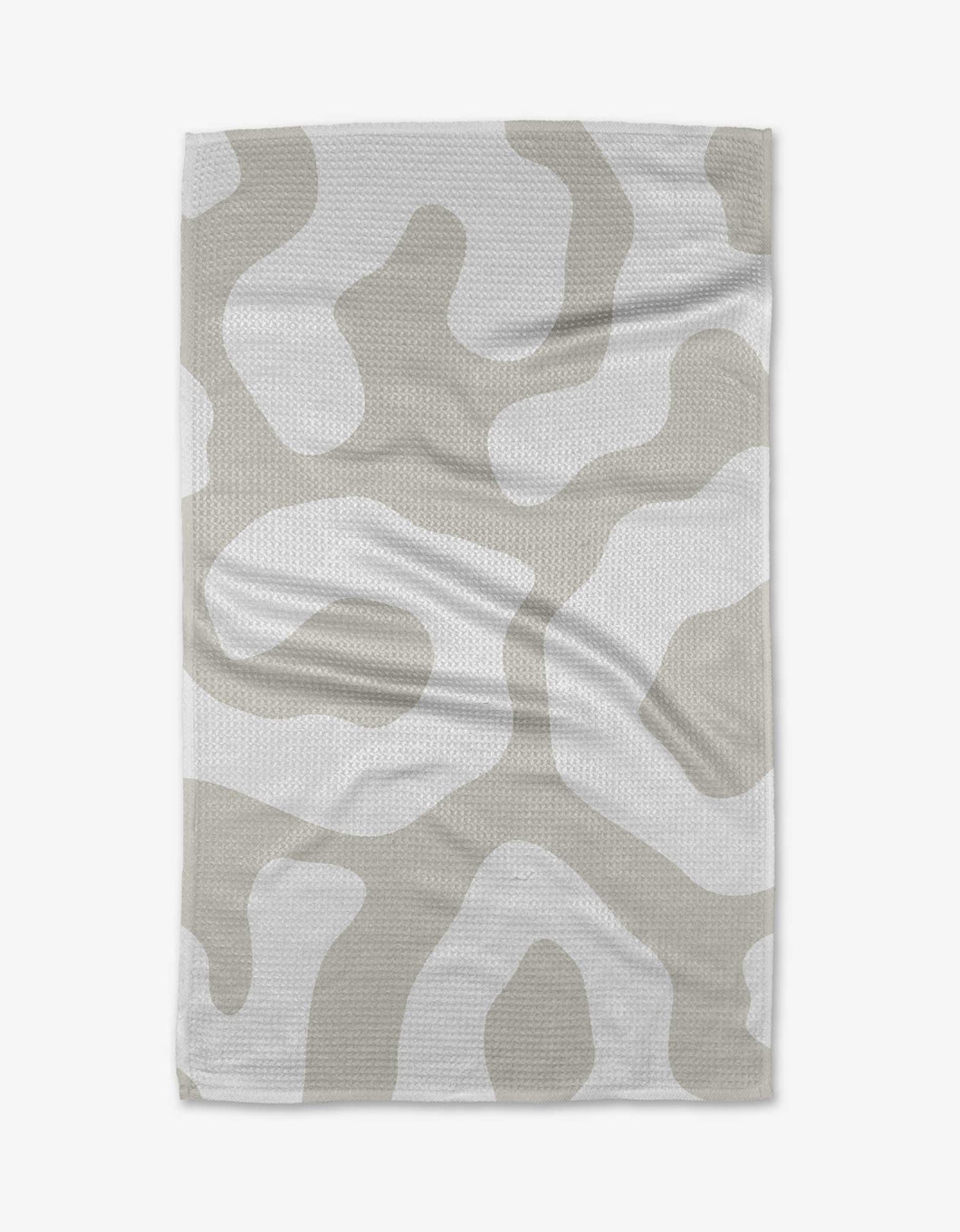 Geometry-Off White Tea Towel