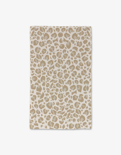 Geometry - Light Leopard Luxe Hand Towel