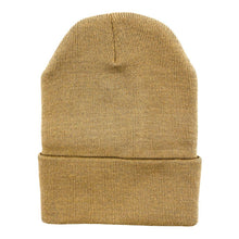 Load image into Gallery viewer, The Park Wholesale - Beanies Caps Toboggan Cuffed Soft Knit in Bulk Multi-Color Plain Blank Wholesale: Khaki