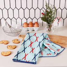 Load image into Gallery viewer, NORDIC SPORTS blu Kitchen Tea Towel