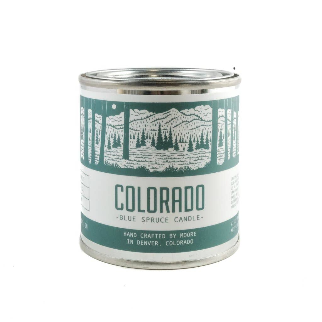 Moore Collection - Colorado Candle: 1/2 Pint