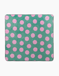 Geometry - Pink Ball Plush Dog Towel