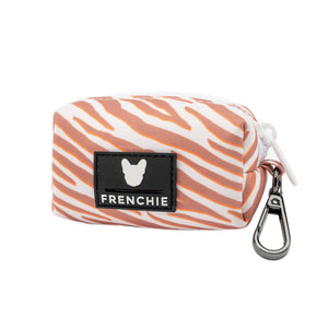 Poo Bag Holder - Beige Zebra