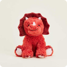 Load image into Gallery viewer, Red Triceratops Warmies