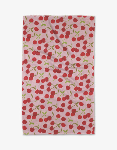 Geometry - Cheery Cherries Tea Towel