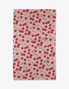 Geometry - Cheery Cherries Tea Towel