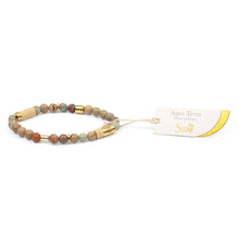 Load image into Gallery viewer, Intermix Stone Stacking Bracelet - Aqua Terra