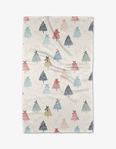 Geometry-Winter Wonderland Tea Towel