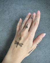 Load image into Gallery viewer, NatureTats - Tiny Wonders Temporary Tattoo Set: 1-Pack