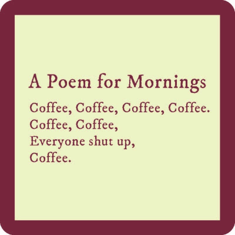 COASTER: Poem For Mornings