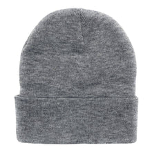 Load image into Gallery viewer, The Park Wholesale - Beanies Caps Toboggan Cuffed Soft Knit in Bulk Multi-Color Plain Blank Wholesale: Heather Grey