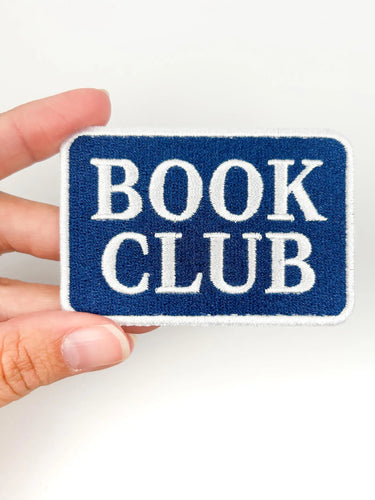 Field Trip Threads - Book Club Patch – Embroidered Iron On, Readers, Book Lovers