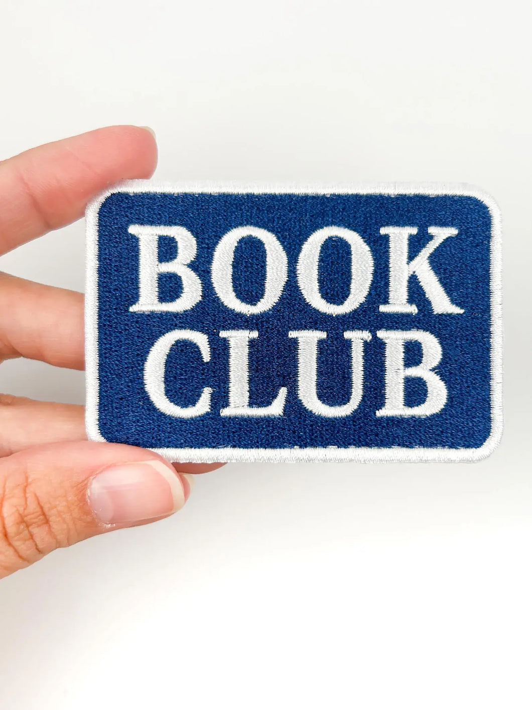 Field Trip Threads - Book Club Patch – Embroidered Iron On, Readers, Book Lovers