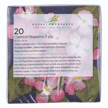 Load image into Gallery viewer, PINK DOGWOOD Paper Napkins, pack of 20