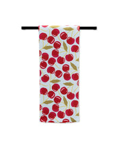 Load image into Gallery viewer, Geometry - Sweet Cherry Tea Towel