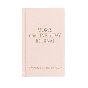 Mom's One Line A Day Leather Journal