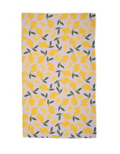 Load image into Gallery viewer, Geometry - Sweet Lemon Tea Towel
