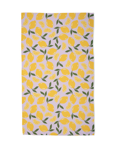 Geometry - Sweet Lemon Tea Towel