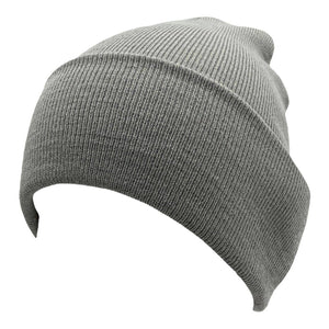The Park Wholesale - Beanies Caps Toboggan Cuffed Soft Knit in Bulk Multi-Color Plain Blank Wholesale: Hot Pink
