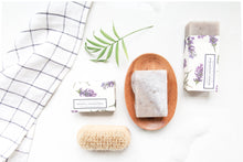 Load image into Gallery viewer, Oatmeal Lavender Sage Handmade Soap: 3.5 oz