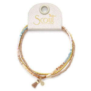 Chromacolor Miyuki Bracelet Trio - Desert Multi/Gold