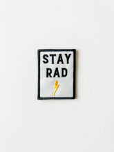 Load image into Gallery viewer, Field Trip Threads - Stay Rad Embroidered Iron-On Patch