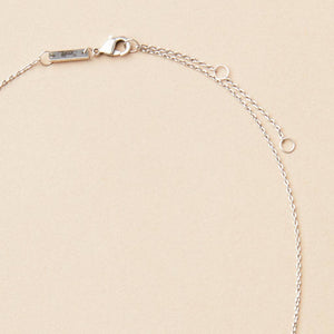 Refined Necklace Collection - Half Moon/Silver