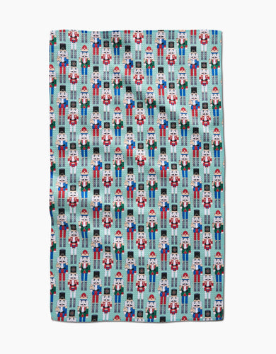 Geometry Nuts Cracking Tea Towel