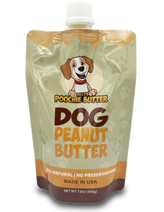 Poochie Butter - 12 oz Peanut Butter