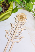 Load image into Gallery viewer, Sunflower Wooden Plant Trellis