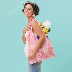 DAISIES blu Bag Reusable Shopper Tote