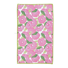 Load image into Gallery viewer, POPPY PAPAVER blu Kitchen Tea Towel