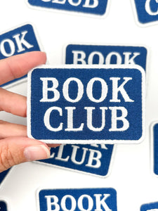 Field Trip Threads - Book Club Patch – Embroidered Iron On, Readers, Book Lovers