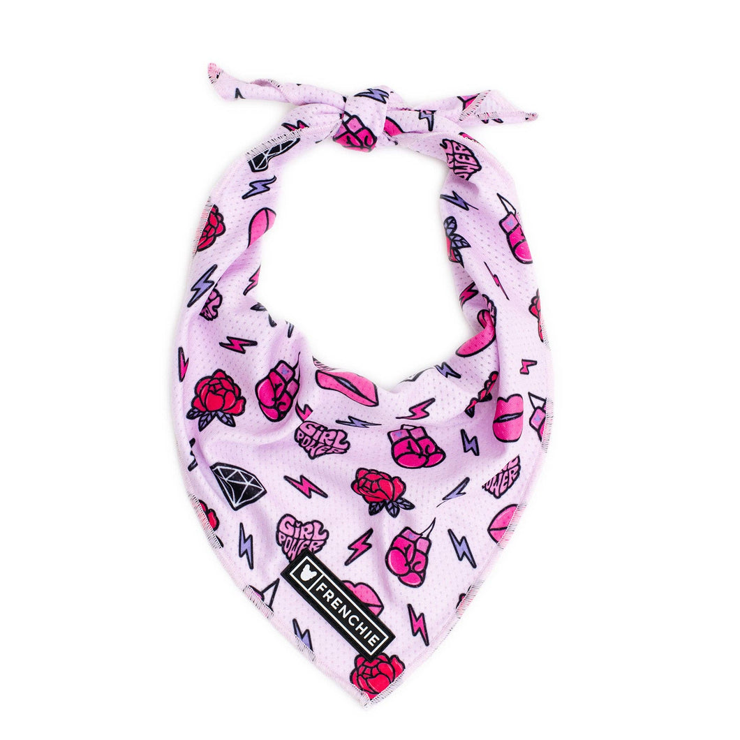 Dog Cooling Bandana - Girl Power