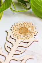 Load image into Gallery viewer, Sunflower Wooden Plant Trellis
