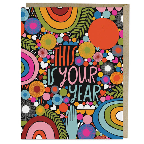 Knock Knock - Lisa Congdon Your Year Card