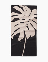 Load image into Gallery viewer, Geometry - Cream Monstera Bar Towel