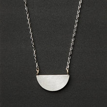 Load image into Gallery viewer, Refined Necklace Collection - Half Moon/Silver